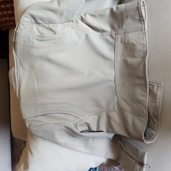 Rebecca Minkoff Cropped Moto Jacket Gray - Picture 4 of 7